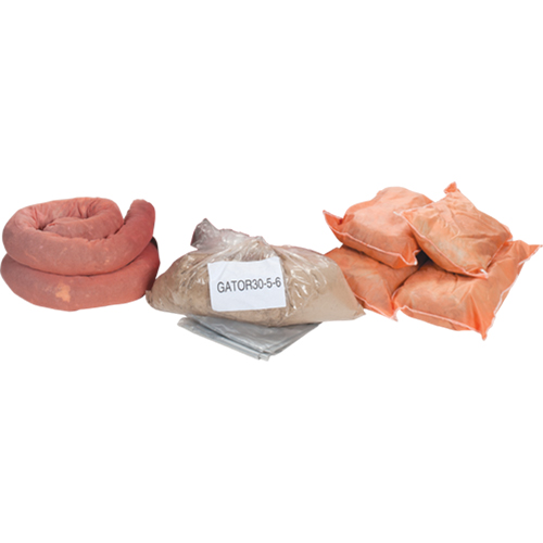 Trousse de rechange pour v&eacute;hicule de service, 10 gallons, Mati&egrave;res dangereuses Equipex
