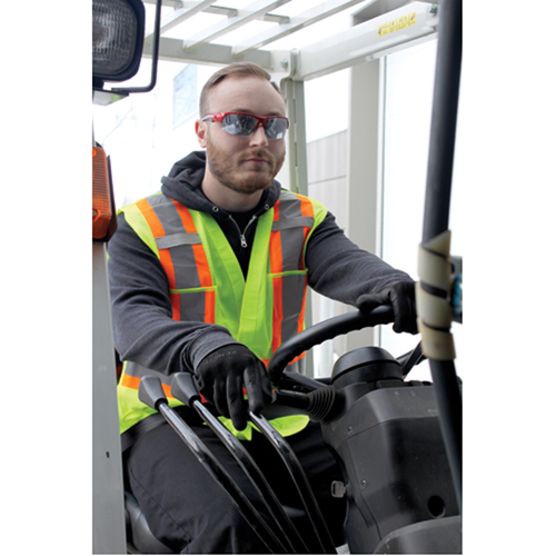 Z1900 Series Safety Glasses, Blue Lens, Anti-Scratch, Meets/Exceeds CSA Z94.3 Equipex