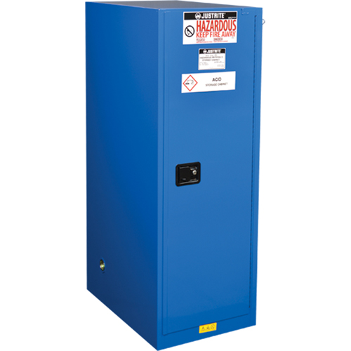 Armoires &eacute;troite pour rangement de mati&egrave;res dangereuses Sure-Grip Ex, 54 gal., 23,25" x 65" x 34" Equipex