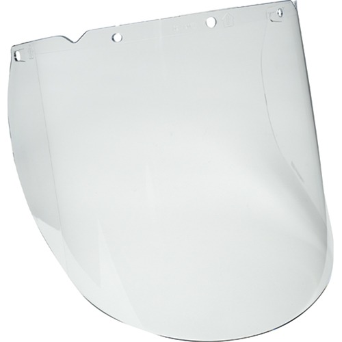 V-Gard&reg; Visor for Chemical and Splash Applications, Propionate, Clear Tint Equipex