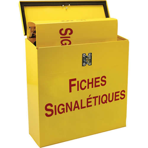 Safety Documents Job-Site Box, French, Binders Included Equipex