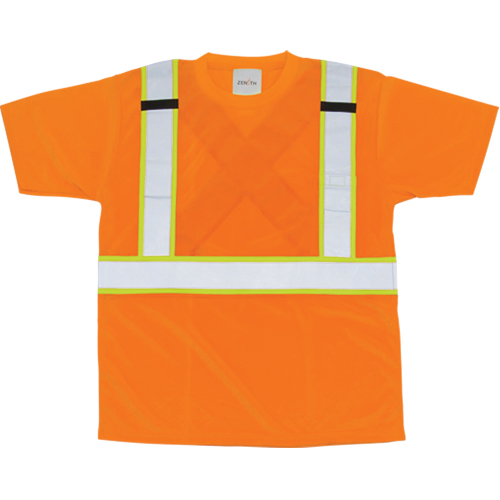 T-shirt conforme &agrave; la CSA, Polyester, 2T-Grand, Orange Equipex