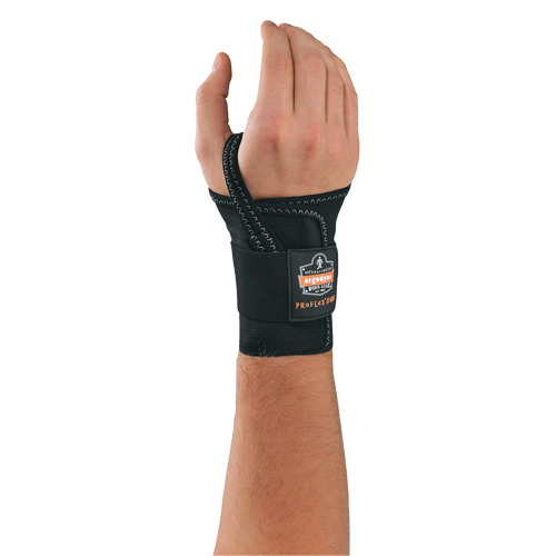 Proflex&reg; 4000 Single Strap Wrist Support - Right Hand, Elastic, X-Large Equipex