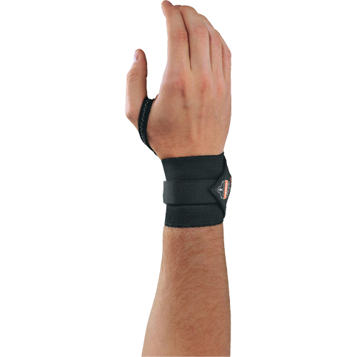 Proflex&reg; 420 Wrist Wrap with Thumb Loop, Elastic, Large/X-Large Equipex