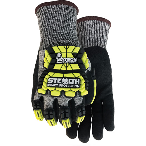 Stealth Hellcat Impact Gloves, Small, HPPE Palm, Knit Wrist Cuff Equipex