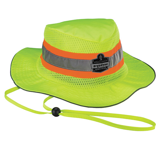 Chapeau de p&ecirc;cheur &agrave; refroidissement par &eacute;vaporation Chill-Its 8935CT, Lime haute visibilit&eacute; Equipex