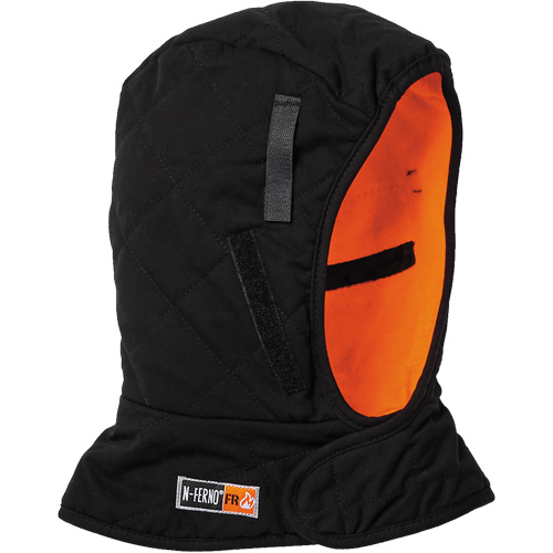 N-Ferno 6880 Two-Layer FR Winter Liner, Black, Cotton/Fleece/Modacrylic Equipex