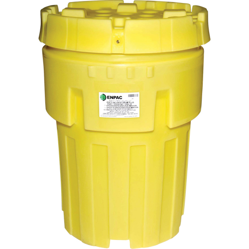 Barils de r&eacute;cup&eacute;ration en poly Plus Envirosalv , 95 gal. US, Stationnaire Equipex