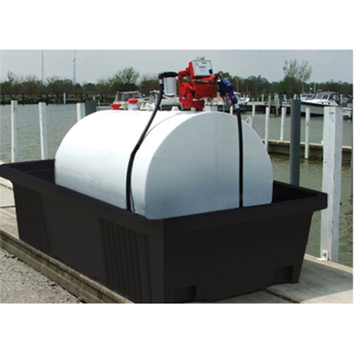 Poly-Tank&reg; Containment Unit 550 Without Drain, 113" L x 71" W x 32" H, 750 US gal. Capacity Equipex