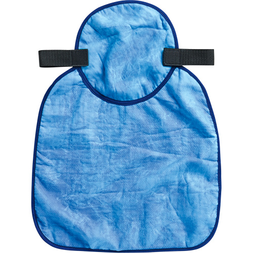 Chill-Its&reg; 6717CT Cooling Hardhat Pad & Neck Shade, Blue Equipex