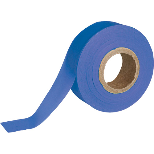 Ruban pour signalisation, 1,188" la x 150' lo, Bleu Equipex