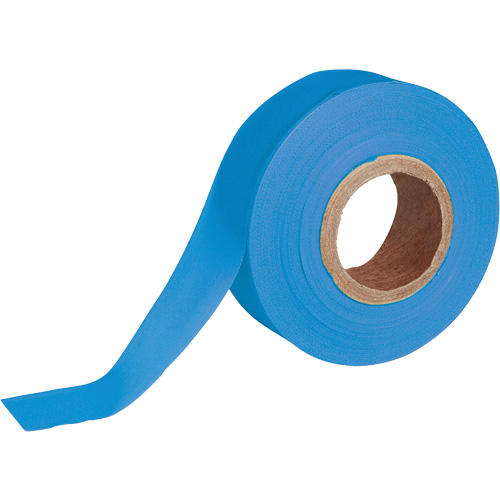 Ruban pour signalisation, 1,188" la x 150' lo, Bleu fluorescent Equipex