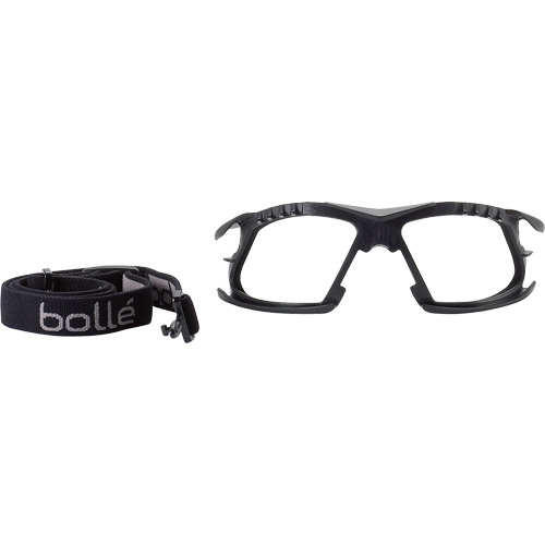 Garniture amovible en mousse et bandeau pour lunettes de s&eacute;curit&eacute; RUSH+ Equipex