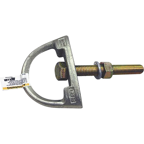 Sangle d'ancrage Miller avec avec quincaillerie, Anneau en D, Usage Permanent Equipex