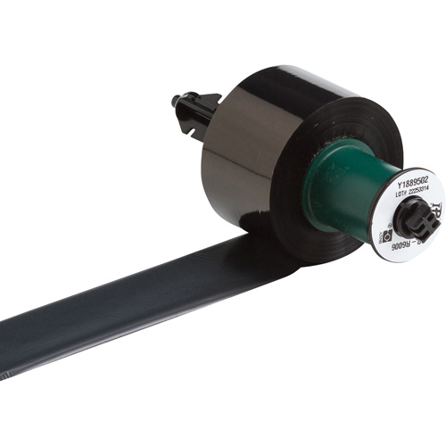 Ruban imprimable de s&eacute;rie R6000, 1,57" x 984', Noir Equipex