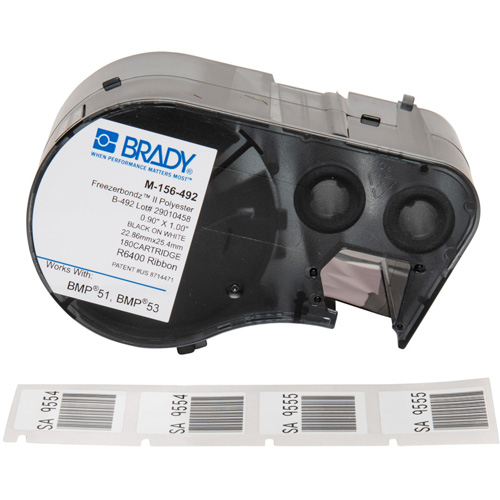 Low Temperature Label Maker Cartridge, Black Equipex