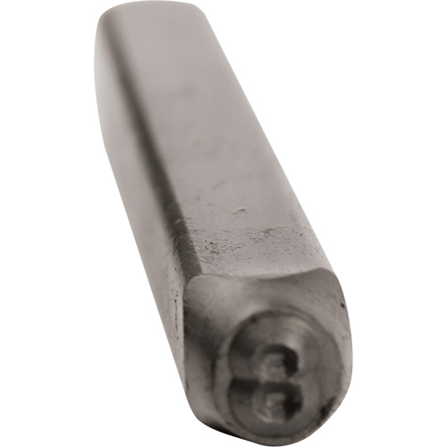 Individual Standard General Purpose Steel Hand Stamp Pieces, # 8, 3/16" Equipex