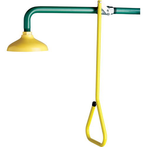 Douche d'urgence suspendue Lifesaver, Montage mural Equipex
