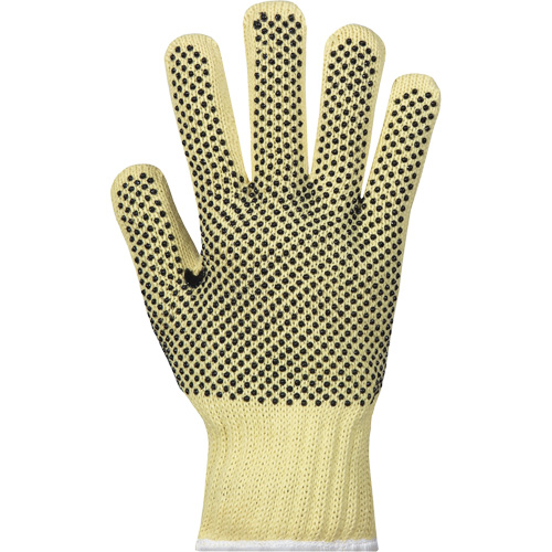 GLOVE DOT BOTH SIDE SMALL KEVLAR YELLW 118GR/PR Equipex