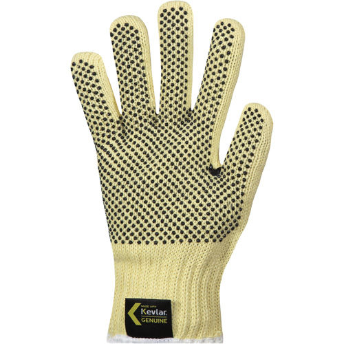 GLOVE DOT BOTH SIDE SMALL KEVLAR YELLW 118GR/PR Equipex