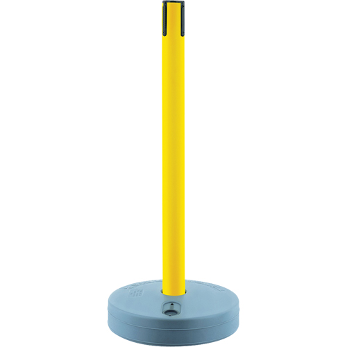 Outdoor TensaBarrier&reg; - Receiver Posts, 37" High, Yellow Equipex