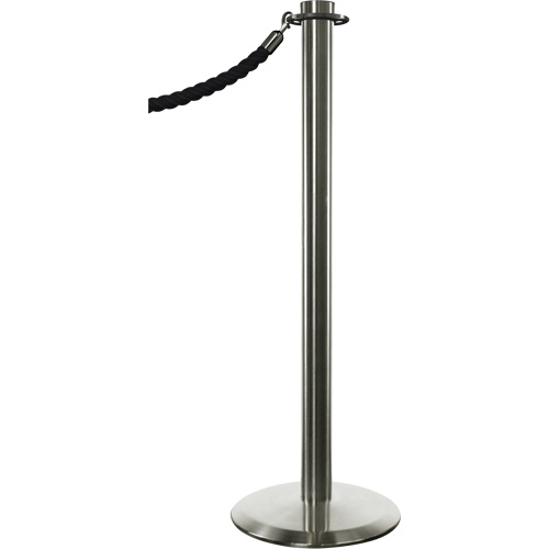 Poteaux portatifs, Hauteur de 34", Chrome poli Equipex