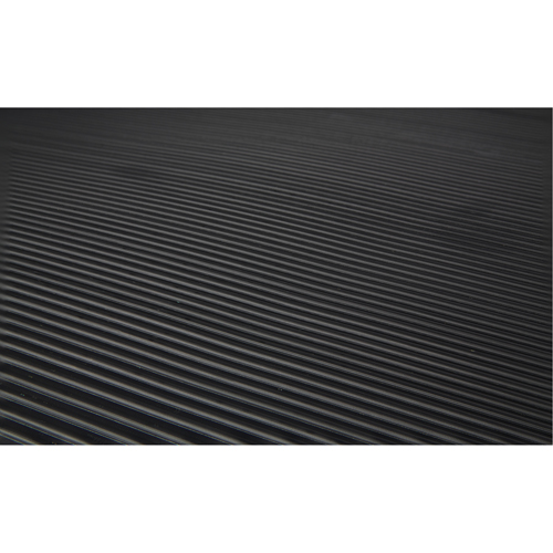 Tapis KleenSweep No 391, Couloir, 3' x 105' x 1/8", Noir Equipex