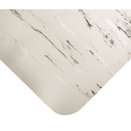 Tapis antimicrobiens Tile-Top Select no 494, Lisse, 4' x 10' x 7/8", Gris, PVC Equipex