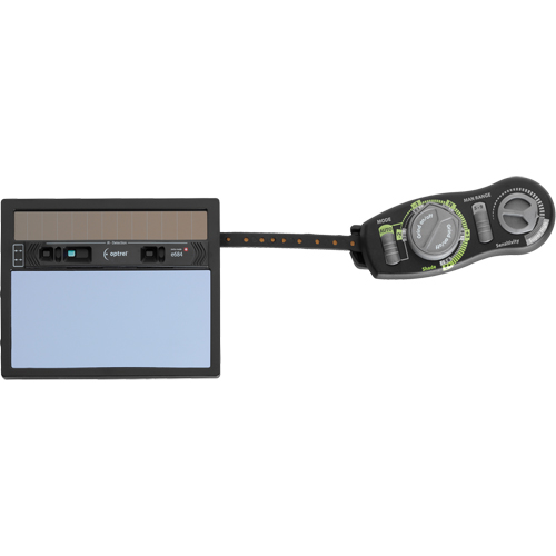 Filtre autoassombrissant de rechange pour masque de soudage e684, 4'' la x 2'' h Champ de vision, Pour utilisation avec e684 Equipex
