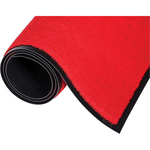 Tapis Proluxe, Essuie-pieds, 3' x 2' x 5/16", Rouge Equipex