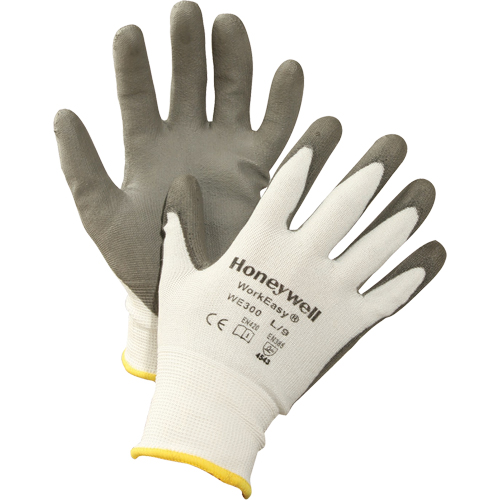 WorkEasy Gloves, 10/X-Large, 13 Gauge, Polyurethane Coated, ANSI/ISEA 105 Level 3 Equipex
