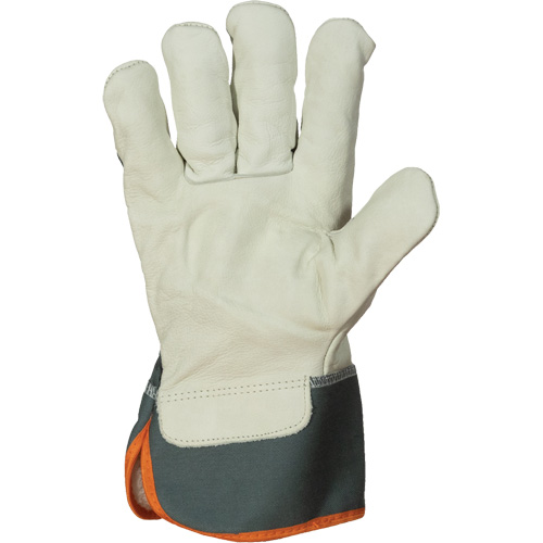 Endura&reg; Winter Fitters Gloves, Large, Grain Cowhide Palm, Boa Inner Lining Equipex
