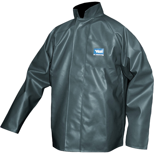 Manteau de pluie Journeyman r&eacute;sistant aux produits chimiques, Polyester, 4T-Grand, Vert Equipex