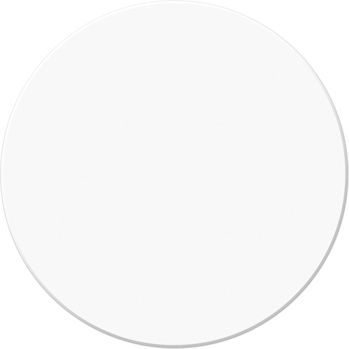Armor Stripe Lean/5S Markers, Circle, 6" L x 6" W, White, Plastic Equipex
