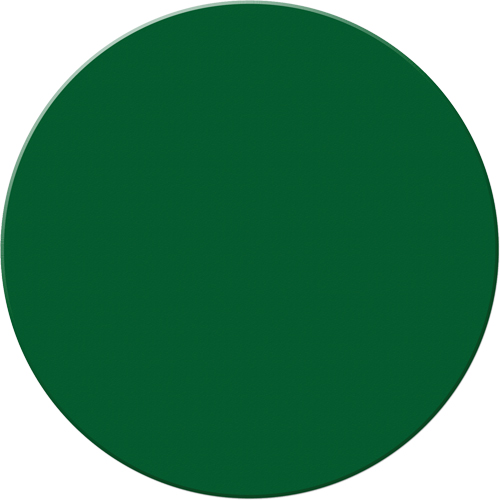 Armor Stripe Lean/5S Markers, Circle, 6" L x 6" W, Green, Plastic Equipex