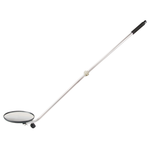 Miroir d'inspection, 8,5" dia, Ronde, Poign&eacute;e 47" Equipex