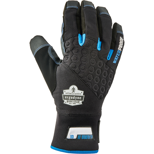 Gants utilitaires thermiques performant et &eacute;tanches ProFlex 818WP, Paume Polyur&eacute;thane, Taille Petit Equipex