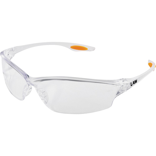 Law&reg; 2 Safety Glasses, Clear Lens, ANSI Z87+ Equipex