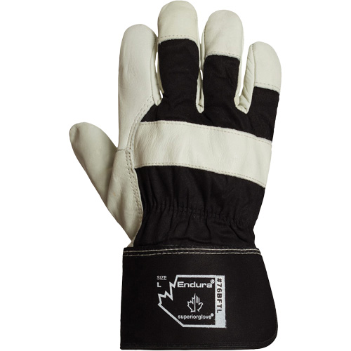Endura&reg; Winter Gloves, One Size, Grain Cowhide Palm, Thinsulate Inner Lining Equipex