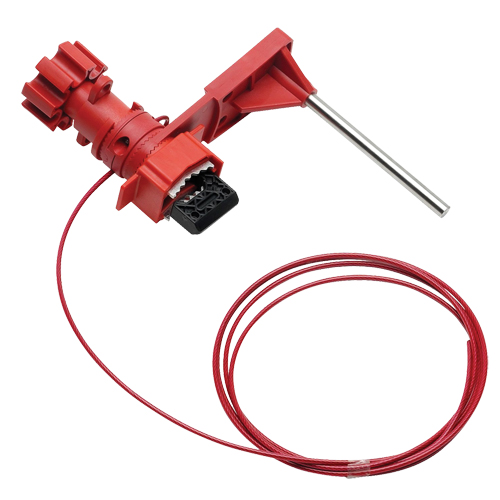 Small Valve Lockout With Blocking Arm, Universal Type Equipex
