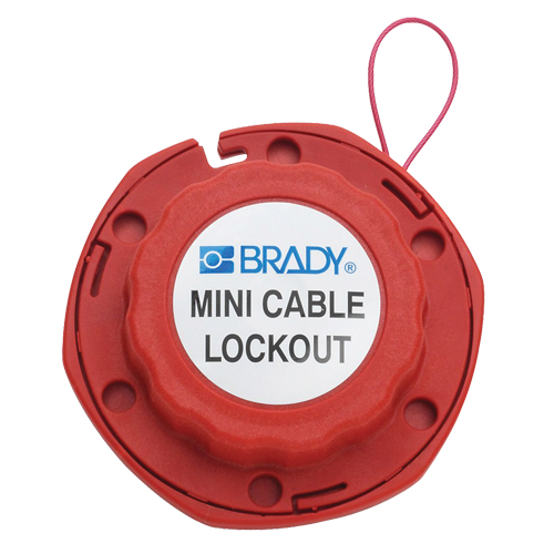 Mini dispositif de verrouillage &agrave; c&acirc;ble, Longueur de 8' Equipex