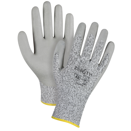 Gants &eacute;lastiques sans coutures r&eacute;sistants &agrave; la coupe, Taille T-Grand/10, Calibre 13, Rev&ecirc;tement Mousse de nitrile, Enveloppe en PEHP, ANSI/ISEA 105 niveau 2/EN 388 niveau 3 Equipex