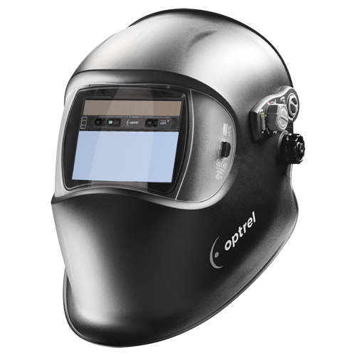 Masques de soudage E684, 3,94" lo x 1,97" la Champ de vision, Teinte 4/9 - 13/4/5 - 9, Noir Equipex