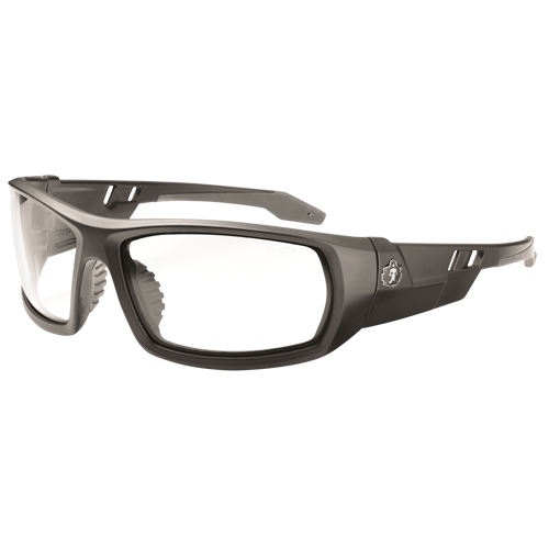 Skullerz&reg; Odin Safety Glasses, Clear Lens, Anti-Fog/Anti-Scratch, ANSI Z87+/Meets/Exceeds CSA Z94.3 Equipex