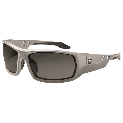 Skullerz&reg; Odin Safety Glasses, Grey/Smoke Lens, Anti-Fog/Anti-Scratch, ANSI Z87+/Meets/Exceeds CSA Z94.3 Equipex