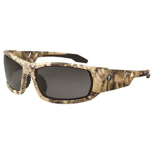 Skullerz&reg; Odin Safety Glasses, Grey/Smoke Lens, Anti-Scratch, ANSI Z87+/Meets/Exceeds CSA Z94.3 Equipex