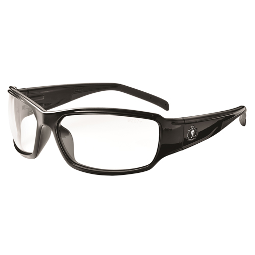 Lunettes de s&eacute;curit&eacute; Skullerz Thor, Lentille Transparent, Anti-&eacute;gratignures, ANSI Z87+/R&eacute;pond ou surpasse la norme CSA Z94.3 Equipex