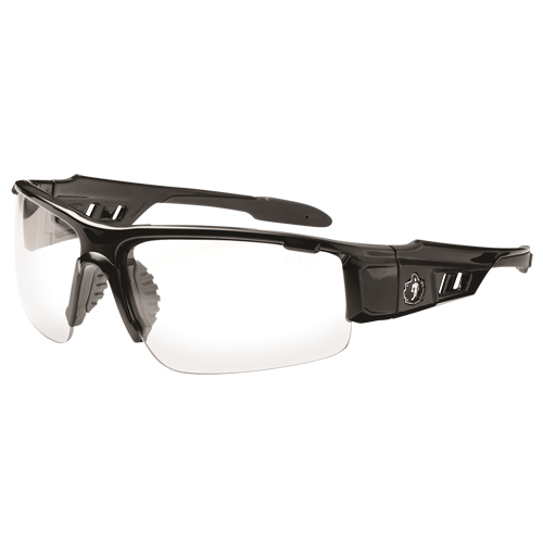 Lunettes de s&eacute;curit&eacute; Skullerz Dagr, Lentille Transparent, Anti-&eacute;gratignures, ANSI Z87+/R&eacute;pond ou surpasse la norme CSA Z94.3 Equipex
