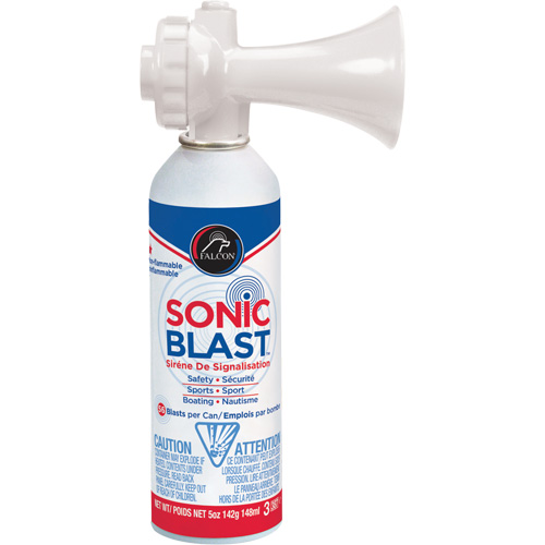Avertisseur sonore Sonic Blast avec trompette en plastique Equipex