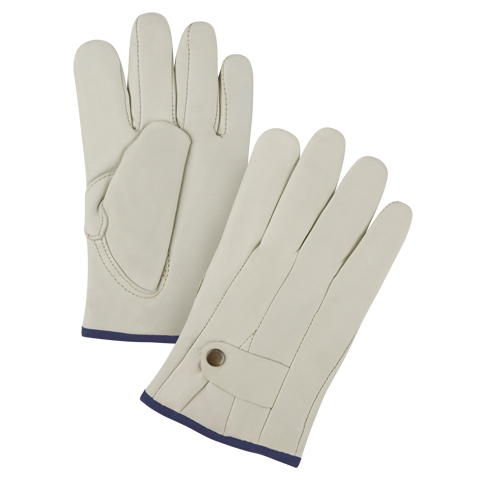 Premium Ropers Gloves, X-Large, Grain Cowhide Palm Equipex